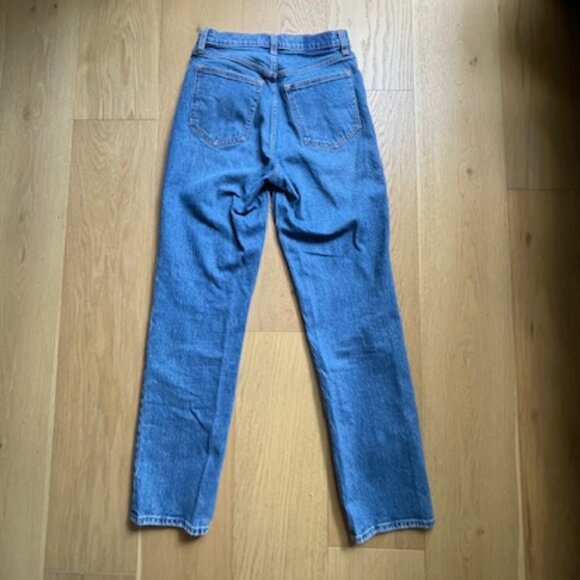Abercrombie & Fitch Women's High Rise Jeans - Blue - Picture 5 of 6